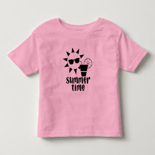 Camiseta Infantil T-Shirt Horário de Verão