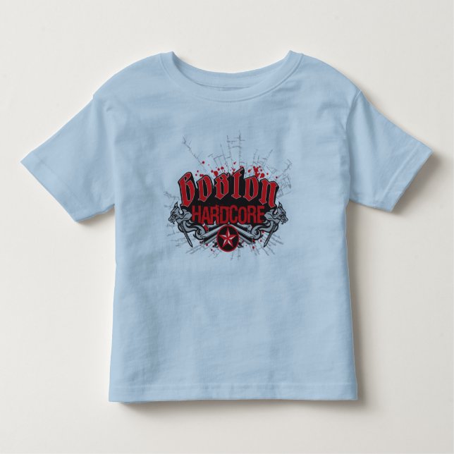 Camiseta Infantil T-shirt incondicional de Boston (Frente)