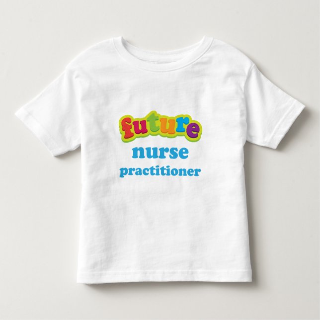 Camiseta Infantil T-shirt infantil do bebê do médico da enfermeira (Frente)