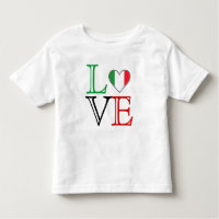 T-shirt italiano do amor
