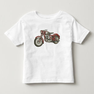 Camiseta Infantil T-shirt legal da criança com o velomotor retro