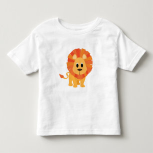 Camiseta Infantil T-Shirt Lion Cute