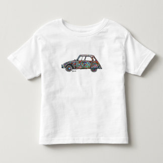 Camiseta Infantil T-shirt met opdruk van gebloemde Citroen Dyane