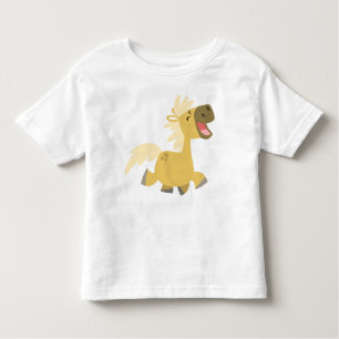 Camiseta Infantil T-shirt para crianças do Cartoon Pony