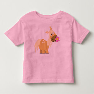 Camiseta Infantil T-shirt para crianças Pôy e Flores