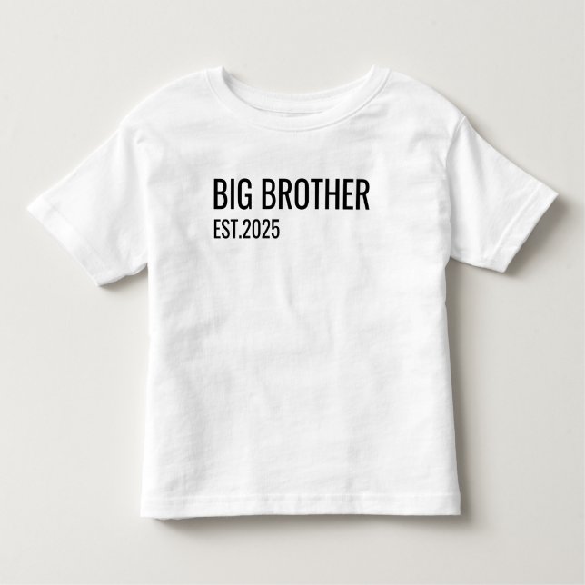Camiseta Infantil T-shirt personalizada do Big Brother, anúncio do i (Frente)
