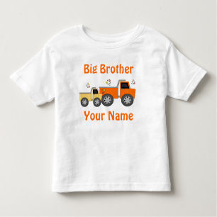 Camiseta Infantil T-shirt personalizado caminhão do big brother