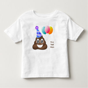 Camiseta Infantil T-shirt personalizado da criança de Emoji do