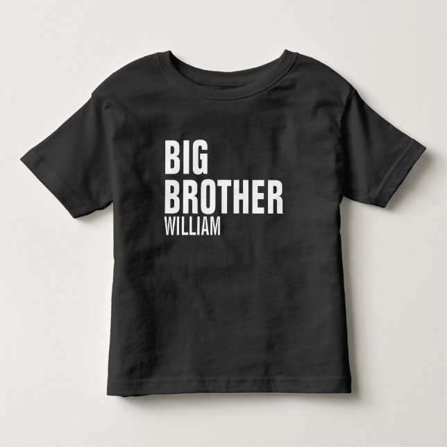 Camiseta Infantil T-Shirt Personalizado do Big Brother (Frente)