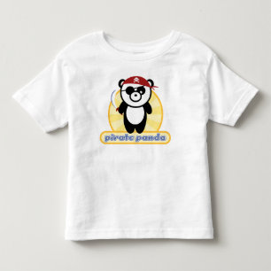 Camiseta Infantil T-shirt Pirate Panda Kids