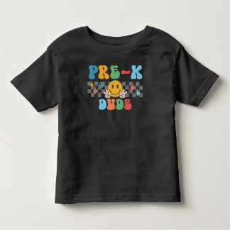 Camiseta Infantil T-Shirt Pré-K Dude Boys Retro