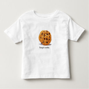 Camiseta Infantil T-shirt resistente do biscoito
