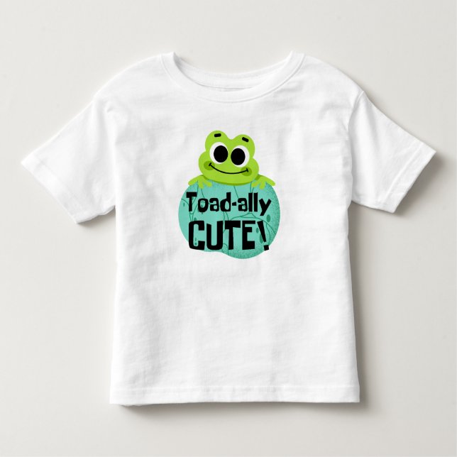 Camiseta Infantil T-Shirt Sapo Bonito E Bonito (Frente)