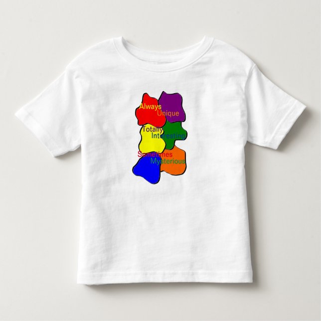 Camiseta Infantil T-Shirt Sempre Única Toddler Autism (Frente)