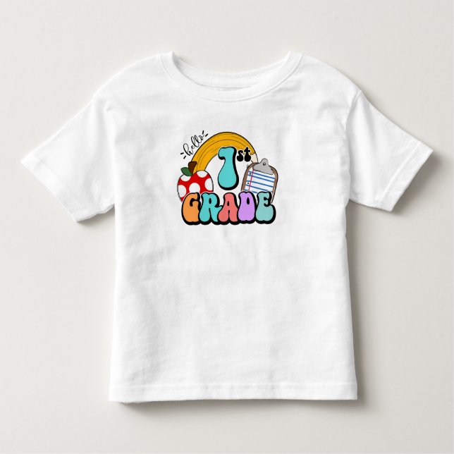 Camiseta Infantil T-shirt Toddler da Classe 1rua (Frente)