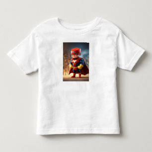 Camiseta Infantil T-Shirt Toddler Fine Jersey Kids super-impressão d
