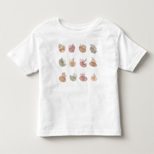 Camiseta Infantil T-Shirt Toddler & Kids com uma luxúria adorável (Frente)
