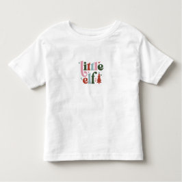 Camiseta Infantil T-Shirt Toddler - Little Elf