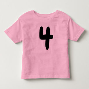 Camiseta Infantil T-Shirt TODLER ETAPA 4