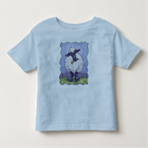 Camiseta Infantil T-Shirts de ovelha