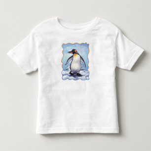 Camiseta Infantil T-Shirts de pinguim