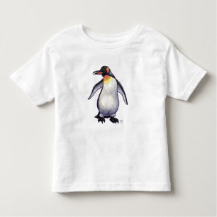 Camiseta Infantil T-Shirts de pinguim