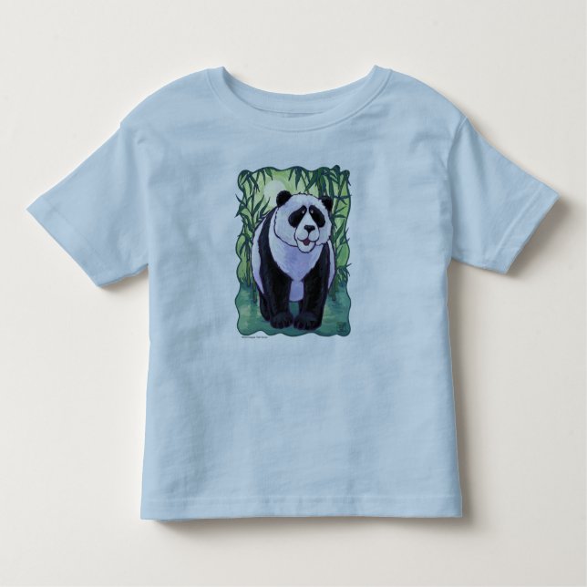 Camiseta Infantil T-Shirts de Urso Panda (Frente)