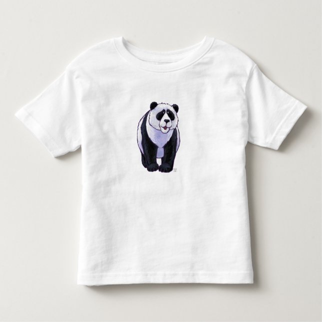 Camiseta Infantil T-Shirts de Urso Panda (Frente)