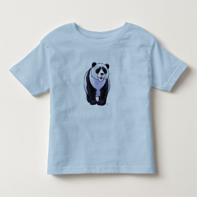 Camiseta Infantil T-Shirts de Urso Panda (Frente)