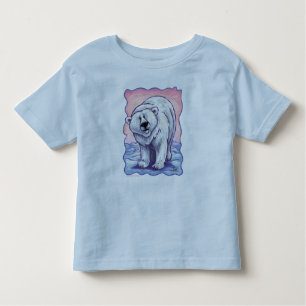 Camiseta Infantil T-Shirts de Urso Polar