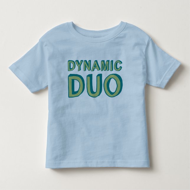 Camiseta Infantil T-shirts duplas dinâmicas (Frente)