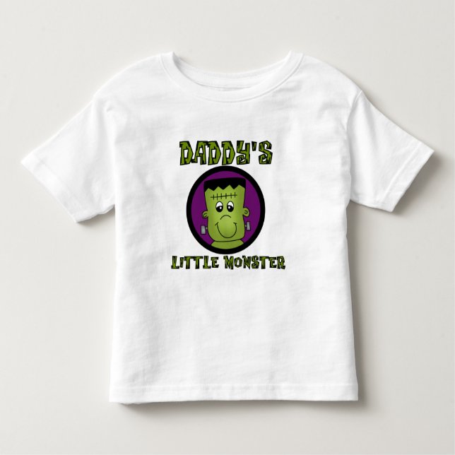Camiseta Infantil T-shirts e presentes de monstro pai (Frente)