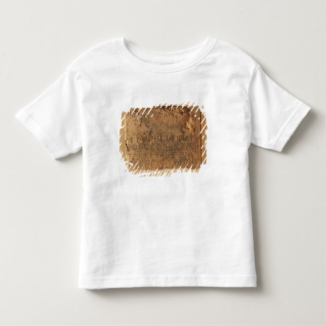 Camiseta Infantil Tabuleta astrológica, de Uruk (Frente)