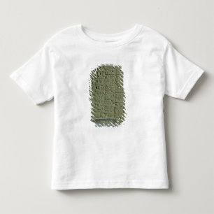 Camiseta Infantil Tabuleta com roteiro cuneiform