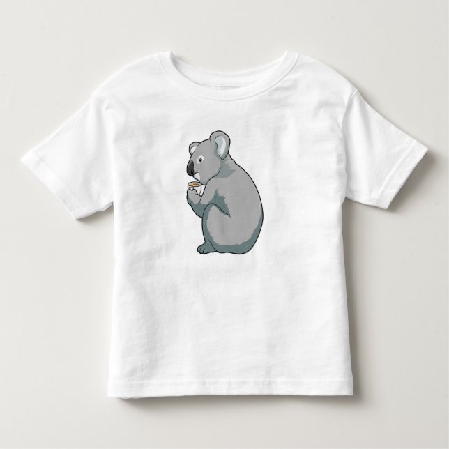 Camiseta Infantil Taça Koala Coffee (Frente)