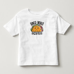 Camiseta Infantil Taco Bout Cute Kids Todlers Tacos Lover