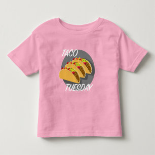 Camiseta Infantil Taco Design - Toddler Fine Jersey T-Shirt