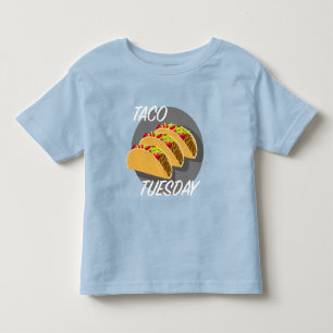 Camiseta Infantil Taco Design - Toddler Fine Jersey T-Shirt