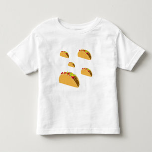 Camiseta Infantil Taco Design - Toddler Fine Jersey T-Shirt