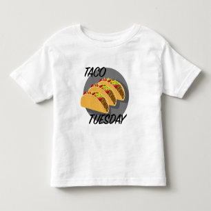 Camiseta Infantil Taco Design - Toddler Fine Jersey T-Shirt