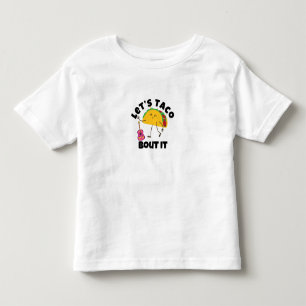 Camiseta Infantil "Taco Guitar T-Shirt - Engraçado Teto Comida Mexic