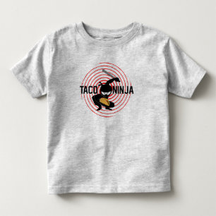 Camiseta Infantil Taco Ninja Design - Toddler Fine Jersey T-Shirt