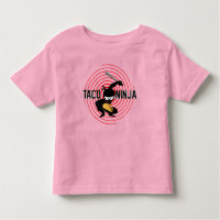 Taco Ninja Design - Toddler Fine Jersey T-Shirt