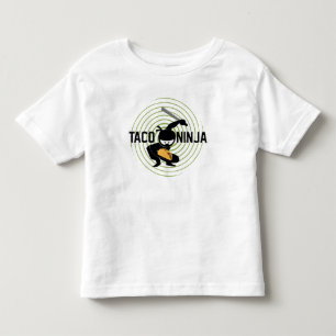 Camiseta Infantil Taco Ninja Design - Toddler Fine Jersey T-Shirt