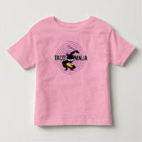 Taco Ninja Design - Toddler Fine Jersey T-Shirt