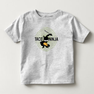 Camiseta Infantil Taco Ninja Design - Toddler Fine Jersey T-Shirt
