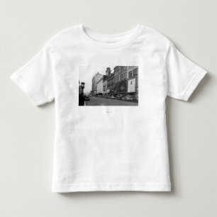 Camiseta Infantil Tacoma, opinião de WA de Broadway que olha norte
