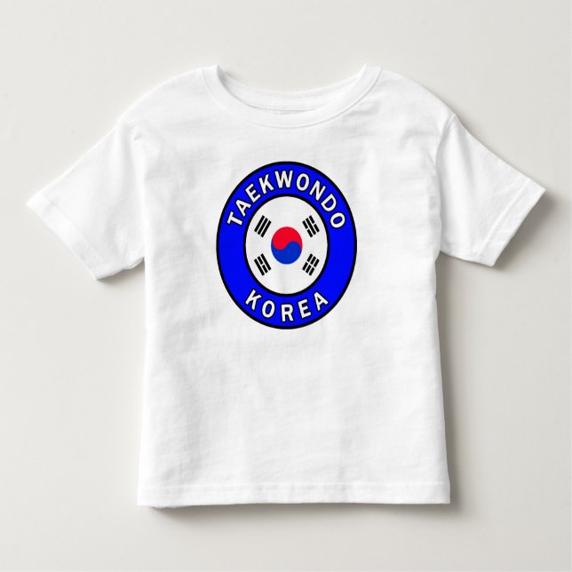 Camiseta Infantil Taekwondo (Frente)