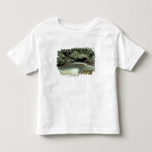 Camiseta Infantil Tailândia, Ilha Kohsamui, paisagem de floresta tro