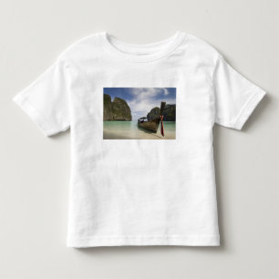 Camiseta Infantil Tailândia, Ilha Phi Phi Lay, Baía de Maya.